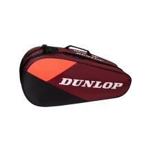 Dunlop Racket Bag CX Club (Racket Bag) 2024 Red/Black 10 Rackets - 2 Main Compartments